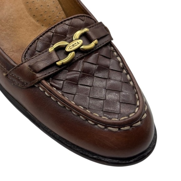 Joan & David Brown Leather Pumps Size 9.5 Heels Women’s Classic Heels - Picture 10 of 13